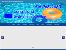 Tablet Screenshot of longislandswim.com